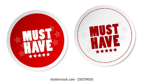 Must have stickers