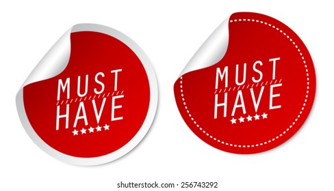 Must have stickers
