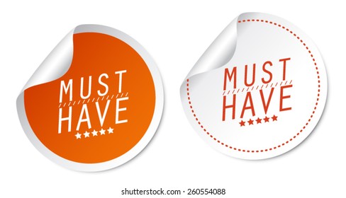 Must have stickers