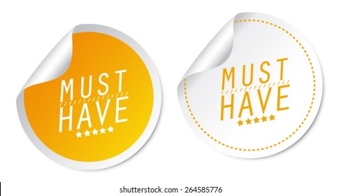 Must have stickers