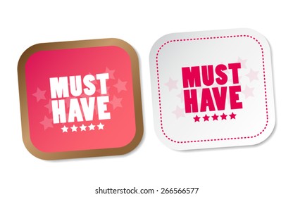 Must have stickers