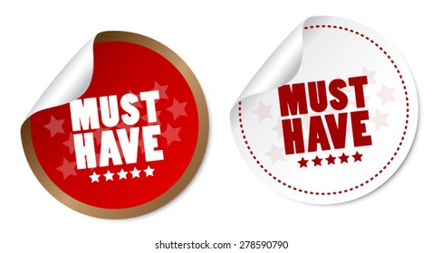 Must have stickers