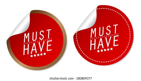 Must have stickers