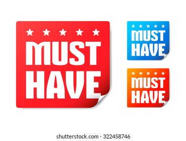 Must Have Stickers