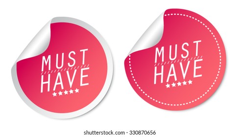 Must have stickers