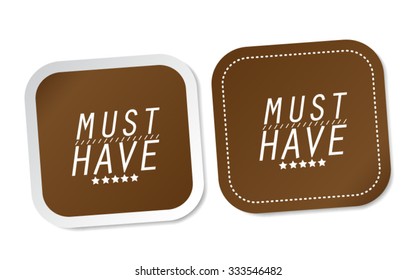 Must have stickers
