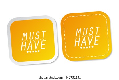 Must have stickers