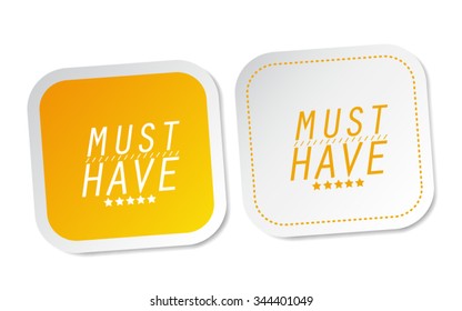 Must have stickers