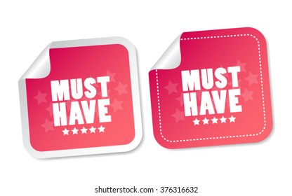 Must have stickers