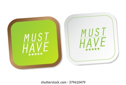 Must have stickers