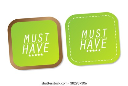 Must have stickers