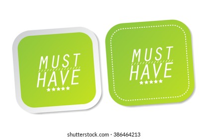 Must have stickers