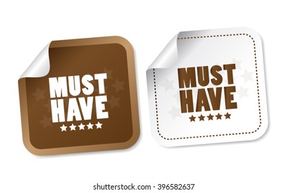 Must have stickers