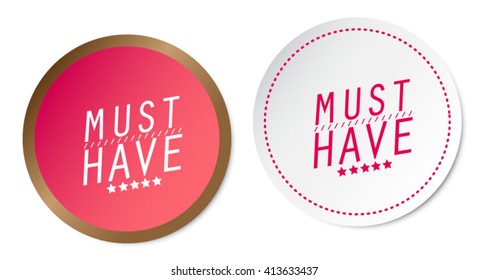 Must have stickers