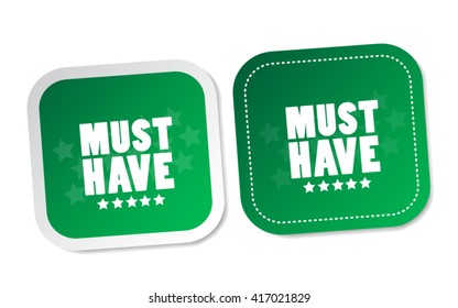 Must have stickers