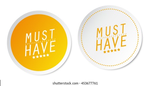 Must have stickers