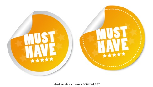 Must have stickers