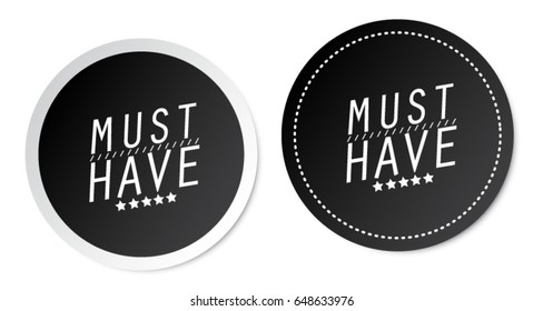 Must Have Stickers