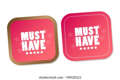 Must Have Stickers