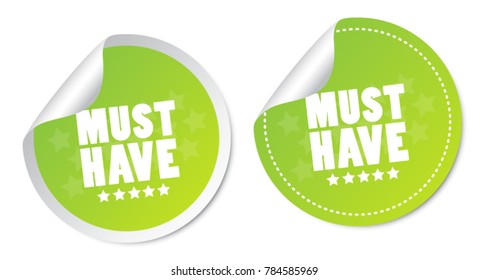 Must Have Stickers