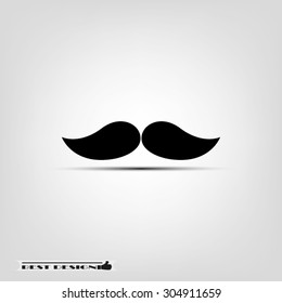 Mustache Stock Vector (Royalty Free) 304911659 | Shutterstock