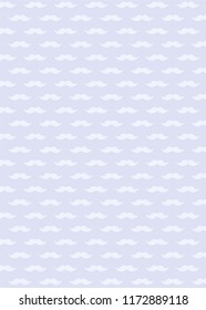 Mustache backgrounds in A4 size