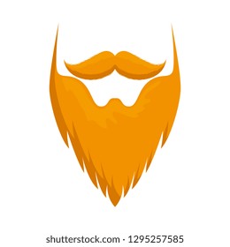 mustache and beard elf