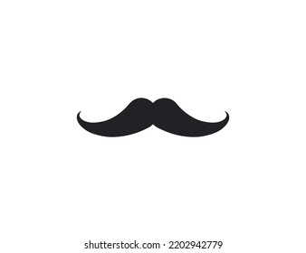 Mustache, fashion, beard icon. Vector illustration.