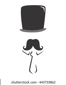mustache gentleman art