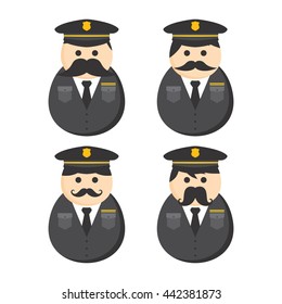 mustache guy avatar portrait picture icon
