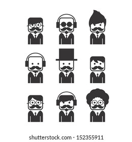 mustache guy collection