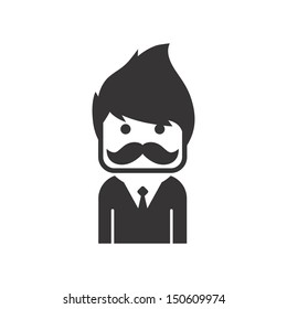 mustache guy employee