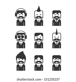 mustache guy theme