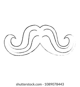 mustache hipster style accessory