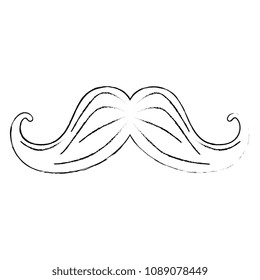 mustache hipster style accessory
