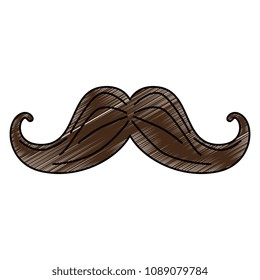 mustache hipster style accessory