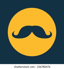 mustache  icon