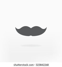 mustache icon.