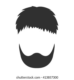 Mustache icon. 