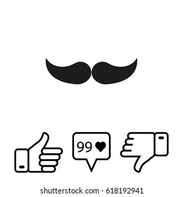 mustache icon