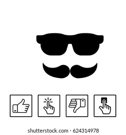 mustache icon