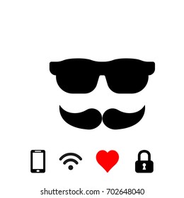 mustache icon