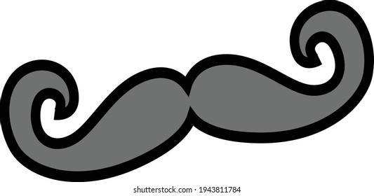 mustache icon design  vector eps.10
