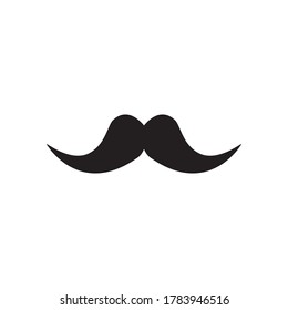 Mustache Icon Design Vector Template