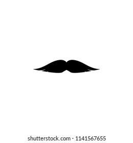 mustache icon. Element of wild west icon for mobile concept and web apps. Material style mustache icon can be used for web and mobile