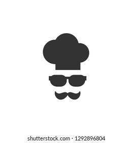 Mustache icon graphic design template vector isolated