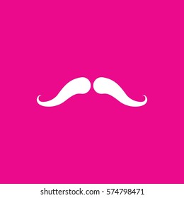 mustache icon illustration isolated vector sign symbol