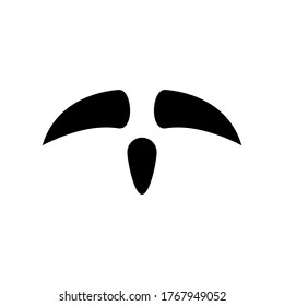 mustache  icon or logo isolated sign symbol vector illustration - high quality black style vector icons
