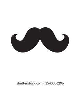 Mustache Icon Logo Vector Design 