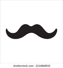 diseño vectorial de icono bigote